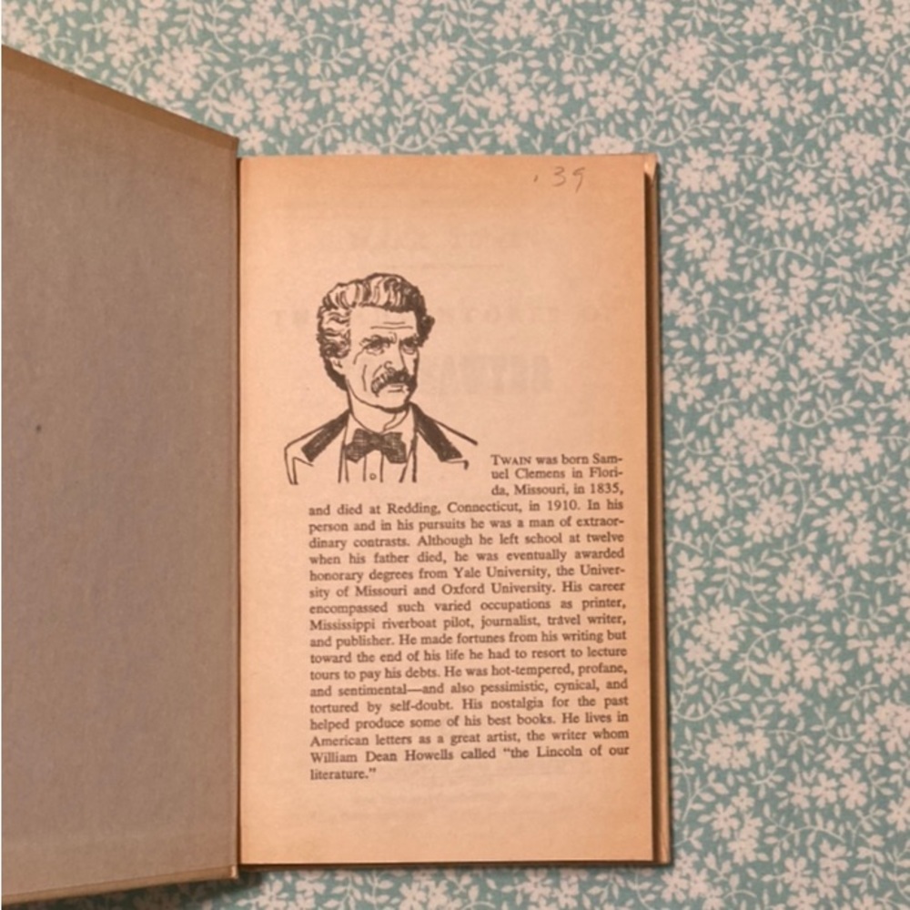 💙 Vintage Hardcover - The Adventures of Tom Sawyer by Mark Twain - Picture 4 of 5